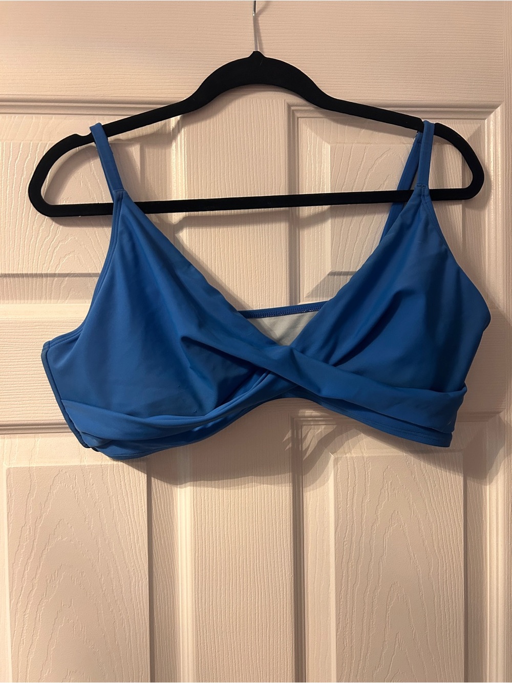 Royal Blue Cross-Front bikini